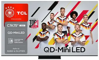 📺 TCL 75C7K 75 Zoll 4K UHD QD-Mini-LED Google TV ab 944,35€ (statt 1.129€)