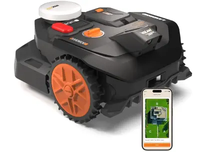 🚜🏠 Worx Vision Cloud WR304E Mähroboter o. Begrenzungskabel 400 m² für 499€ (statt 651€)