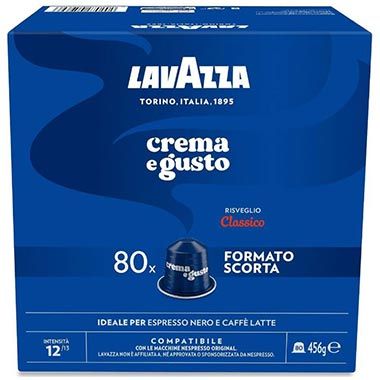 ☕ 80er Pack Lavazza Crema e Gusto Classico Kapseln ab 16,24€ (statt 28€)