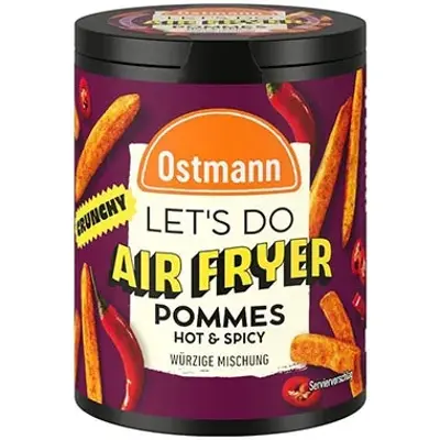 🍟 Ostmann Let’s Do Airfryer Pommes Hot & Spicy ab 2,84€ (statt 4€)