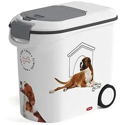 🐶 Curver Futterbox mit Motiv & Deckel, 12kg/35L für 23,99€ (statt 40€)