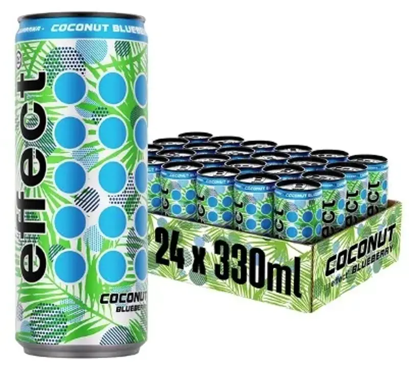 🥥 24x effect Energy Drink Coconut 🫐 Blueberry für 17,99€ (statt 20€) 🧨 nur 0,74€ pro Dose