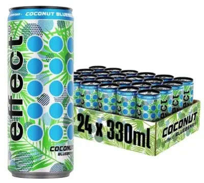 🥥 24x effect Energy Drink Coconut 🫐 Blueberry für 17,99€ (statt 20€) 🧨 nur 0,74€ pro Dose