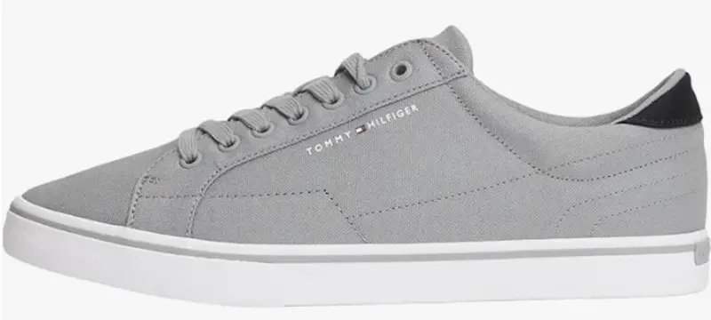 😍🩶👟 Tommy Hilfiger Herren Vulc Core Long Lace Low Top Sneaker für 38,43€ (statt 65€)