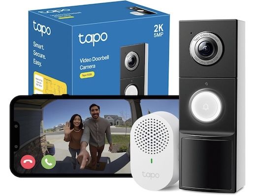 📽️🚪🛎️ Tapo D235 Video-Türklingel mit Nachtsicht für 86,70€ (statt 105€)