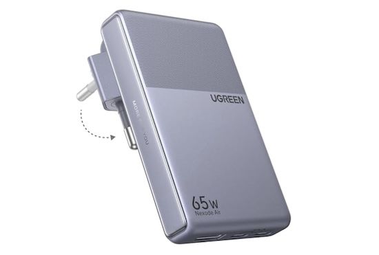 🔌 UGREEN USB-C Slim-Netzteil, 65W für 34,99€ (statt 40€)