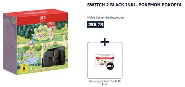 🎮 Nintendo Switch 2 inkl. Pokémon Pokopia für 9,98€ + Vodafone Allnet 50GB für 29,99€ mtl. + 140€ Bonus
