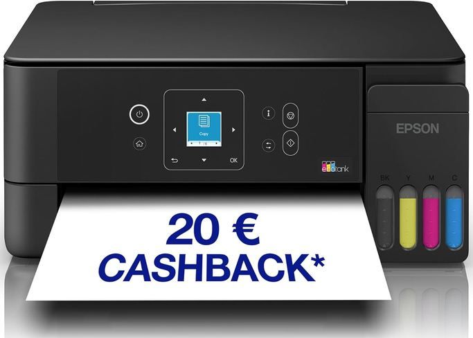 🖨️ Epson EcoTank ET-2922 Tintentankdrucker für 186,90€ (statt 238€)