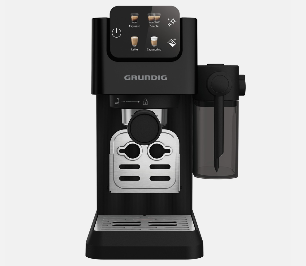 Grundig KSM 4431 L Siebträgermaschine 15bar Milchaufschäumer für 99,90€ (statt 116€)