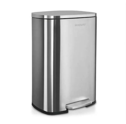 🗑️ Karat Dustin Edelstahl-Mülleimer mit Absenkautomatik, 50 Liter für 43,44€ (statt 80€)