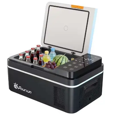 🧊 Foursun elektr. Kompressor Kühlbox (21L) bis -20°C für 73,32€ (statt 94€)