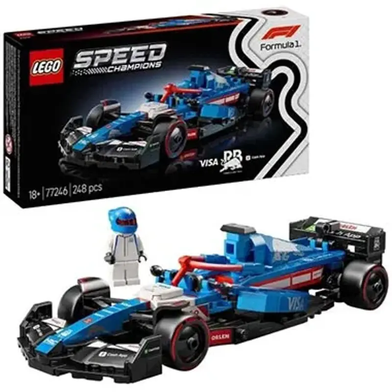🏎️ LEGO 77246 Speed Champions Visa Cash App RB F1 Rennauto für 16,99€ (statt 21€)