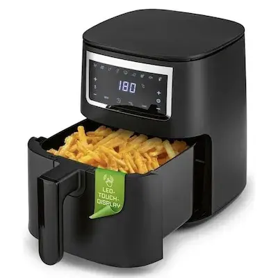 🍟 GourmetMaxx Heißluft-Fritteuse Digital, 4L für 22€ (statt 36€)