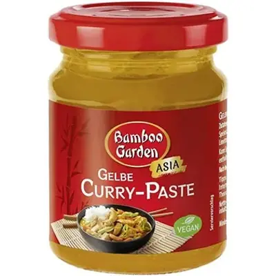 🍛 Bamboo Garden Gelbe Currypaste, 125g ab 1,99€ (statt 3€)