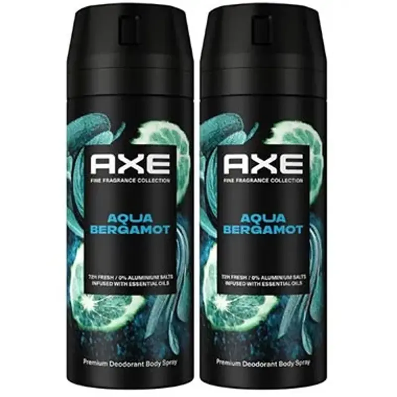 🌺 2er Pack Axe Premium Bodyspray Aqua Bergamot Deo ab 9€ (statt 12€)