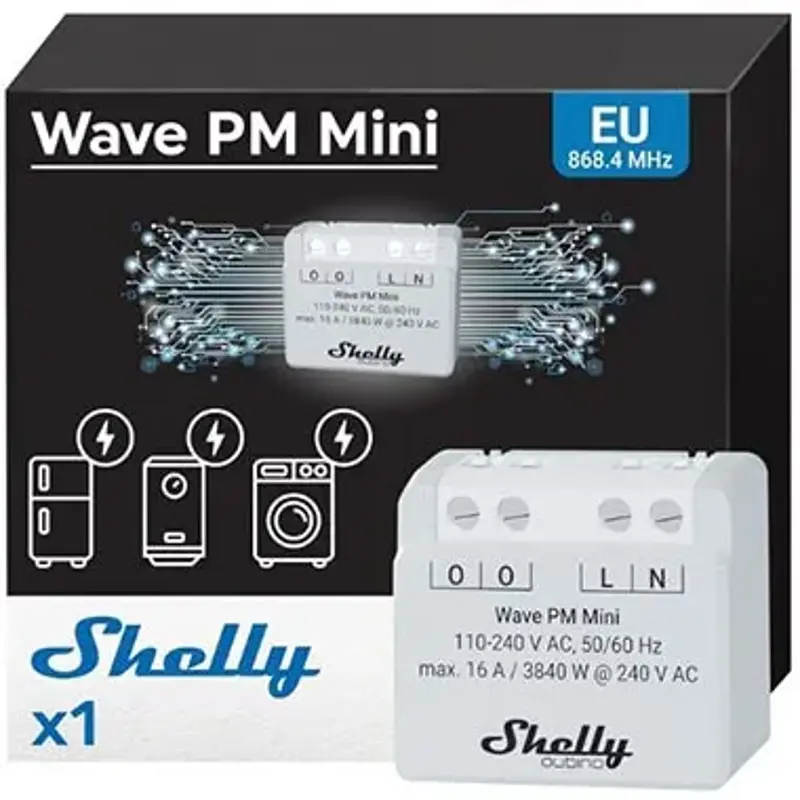 🔌 2 x Shelly Smart WLAN Relais Stromzähler für 31,66€ (statt 46€)