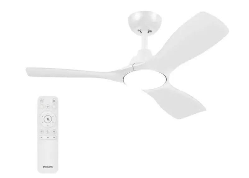 💨 Philips LED-Deckenventilator Olas, 106 cm für 106,42€ (statt 140€)