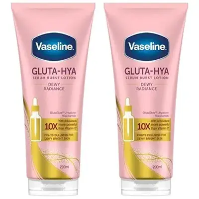 🧴 2er Pack Vaseline Gluta-Hya Dewy Radiance Feuchtigkeitslotion ab 9€ (statt 19€)