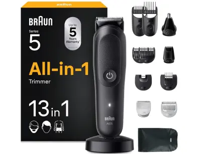 🪒 Braun All-in-One Series 5 AIO5565 Körper Haarschneidemaschine für 49,99€ 💥 (statt 82€)