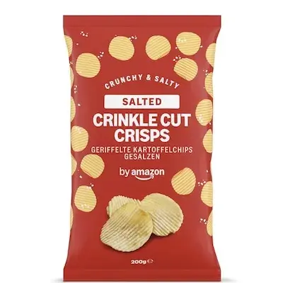 🥔 4x 200g by Amazon Geriffelte Kartoffelchips für 4,64€ (statt 6€)