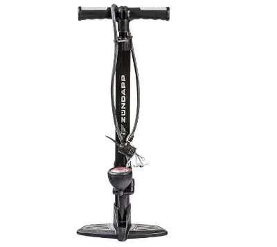 🚴‍♀️🌬️ Zündapp Standluftpumpe für Fahrad & Co. + viele Ventile für 9,99€ (statt 25€)