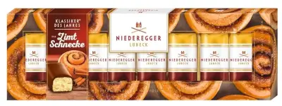 🍫 4x Niederegger Marzipan Klassiker Zimtschnecke, 100g für 12€ (statt 19€)