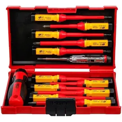 🪛 BGS 35814 VDE-Schraubendreher-Satz, 13-tlg. für 19,79€ (statt 26€)
