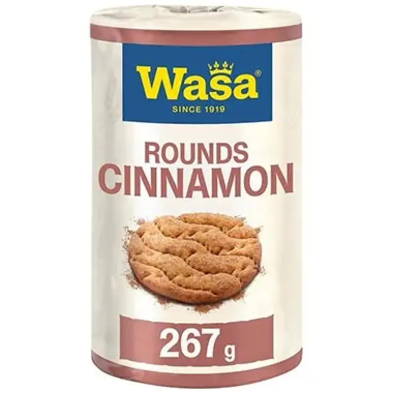 🫓 4x Wasa Knäckebrot Tasty Snacks Cinnamon Rounds ab 8,23€ (statt 12€)