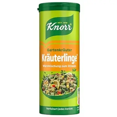 🥗 4x Knorr Kräuterlinge Gartenkräuter Würzmischung ab 6,80€ (statt 9€)