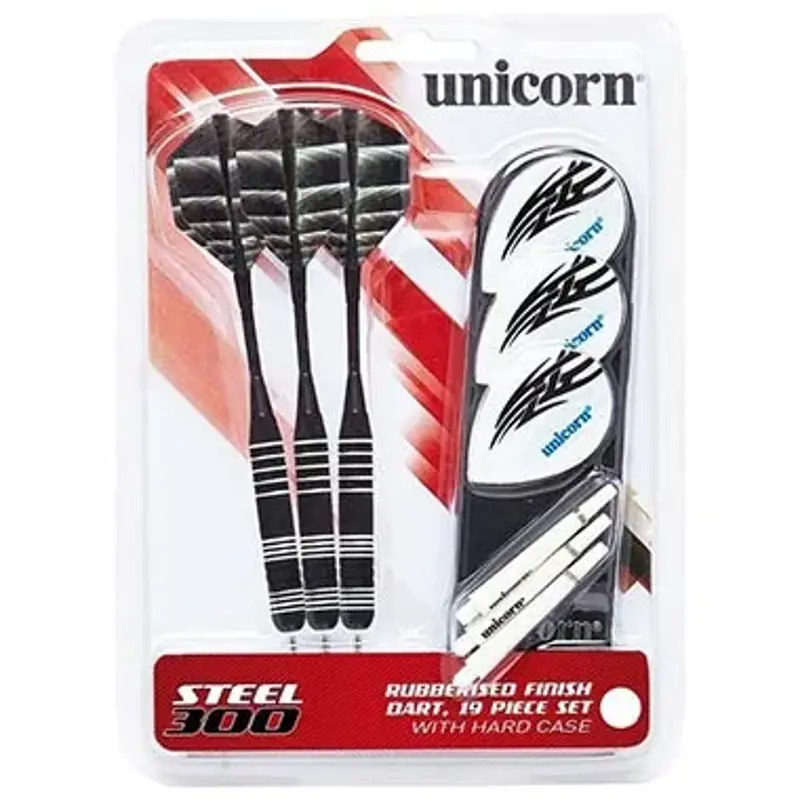 🎯 2 x 3er Set Unicorn 71816 Steel 300 Dartset für 13,48€ (statt 30€)