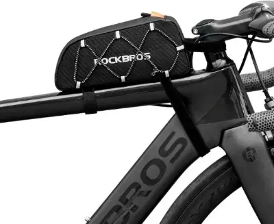 🚲 Rockbros Fahrrad Rahmentasche mit 1L & Kordel für 17,99€ (statt 23€)