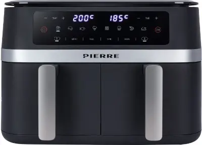 🍟 Pierre Dual Basket Heißluftfritteuse mit 11L für 89€ (statt 179€)
