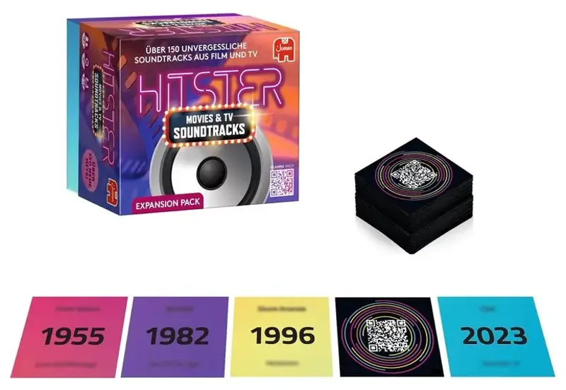 🎶 Hitster Erweiterung 🎞️ Film- & Serien-Soundtracks für 6,99€ (statt 9€)