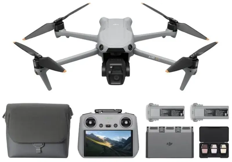 🚁 DJI Air 3S Fly More Combo mit RC2 Bildschirmfernbedienung für 1.144€ (statt 1.310€)
