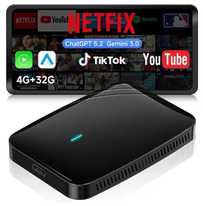 🚗 ATOTO CB4B Wireless CarPlay Adapter mit Android AI für 69,99€ (statt 108€)
