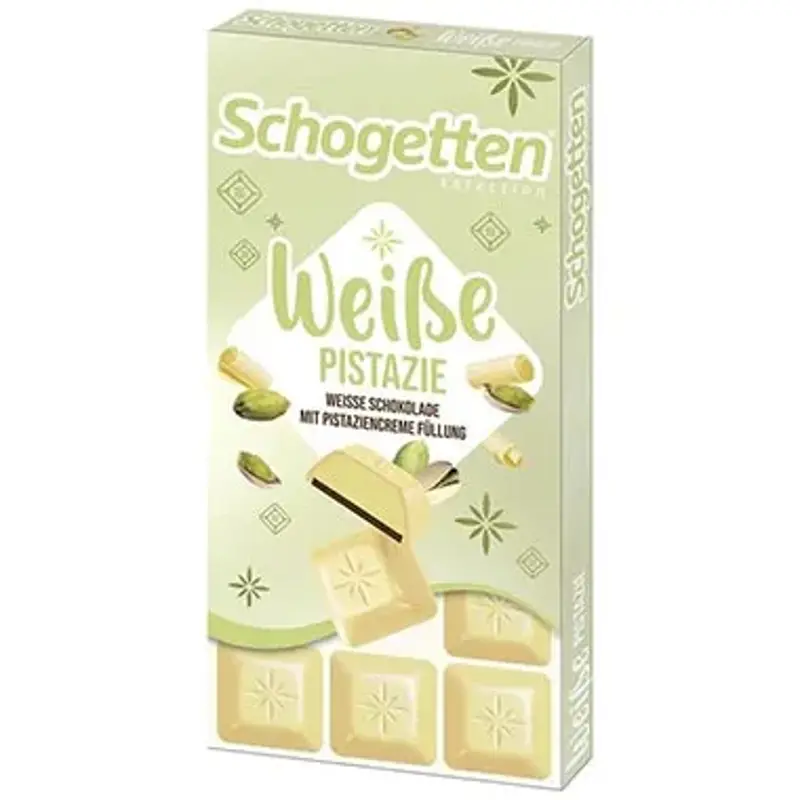 🍫 4x Schogetten Weiße Pistazie Schokolade ab 6€ (statt 8€)