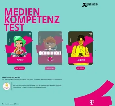 🤯 Magenta Moments: Kostenlosen Medien Kompetenz Test abfassen