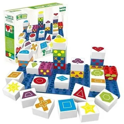 🧱 BioBUDDi Learning Symbols Bausteine Lernset für 11,99€ (statt 22€)