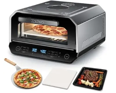 🍕 ZACHVO Pizzaofen mit 450°C für 199,99€ (statt 240€)