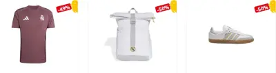 🥼⚽ Picksport Weekend Real Madrid Sale: z.B. adidas Real Madrid Rucksack für 25,98€ (statt 32€)