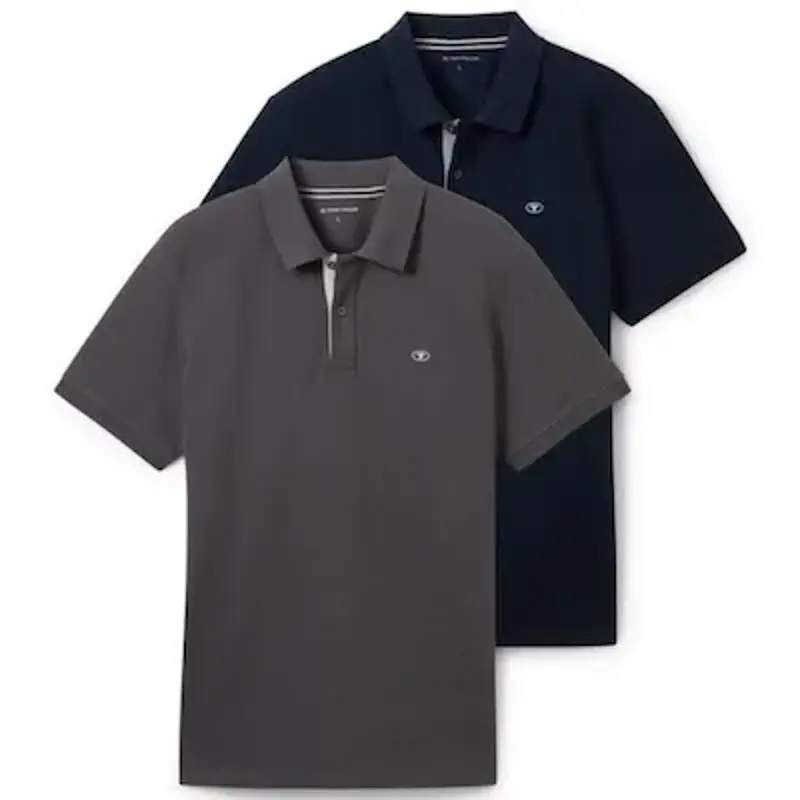 👕 Doppelpack Tom Tailor Herren Basic Poloshirt für 25€ (statt 36€)