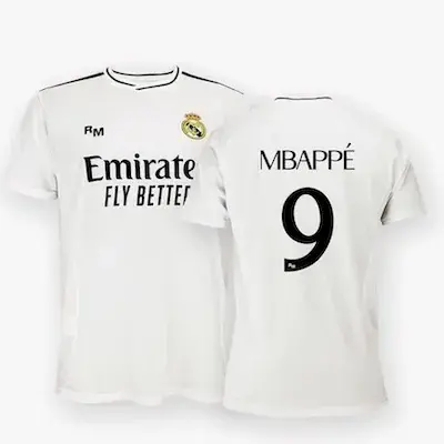 😍⚽️ Real Madrid Heimtrikot Kylian Mbappé 2024/2025 ab 25,33€ (statt 36€)