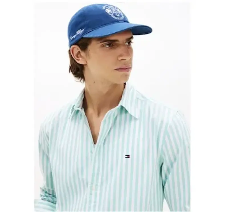 👔 Tommy Hilfiger TH Flex Regular Fit Stripe Poplin Shirt für 40,26€ (statt 58€)