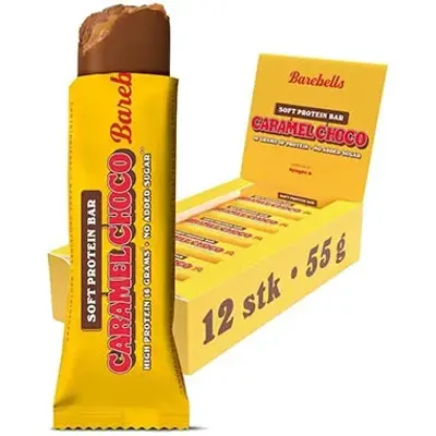 🍫 12er Pack Barebells Caramel Choco Soft Protein Riegel ab 21€ (statt 30€)