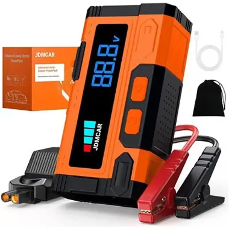 🚗 JDMCAR Starthilfe Powerbank mit 9.000A für 41,99€ (statt 128€)