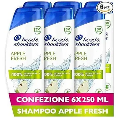 1,5L! 🚿 6er Pack Head & Shoulders Apple Fresh Anti-Schuppen-Shampoo für 17,81€ (statt 24€)