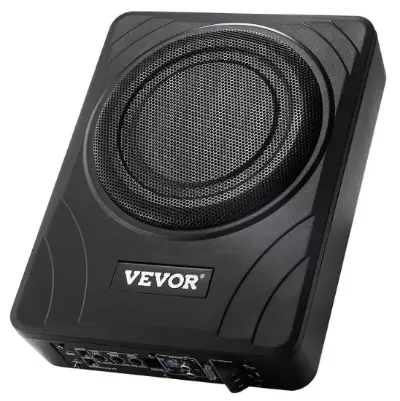 🔊 VEVOR Untersitz-Subwoofer 8″ 300W mit eingebautem Verstärker für 46,70€ (statt 74€)