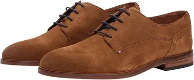 👞 Tommy Hilfiger Suede Dress Derby Schuhe für 77,99€ (statt 113€)