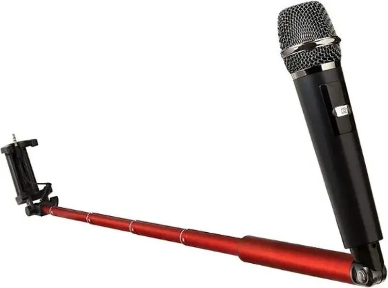 🎤 The Voice Selfie Stick mit Mikrofon & Karaoke App für 12,95€ (statt 20€)