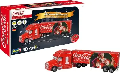 🚒 Revell Coca-Cola Weihnachts Truck 3D Puzzle für 17,93€ (statt 28€)